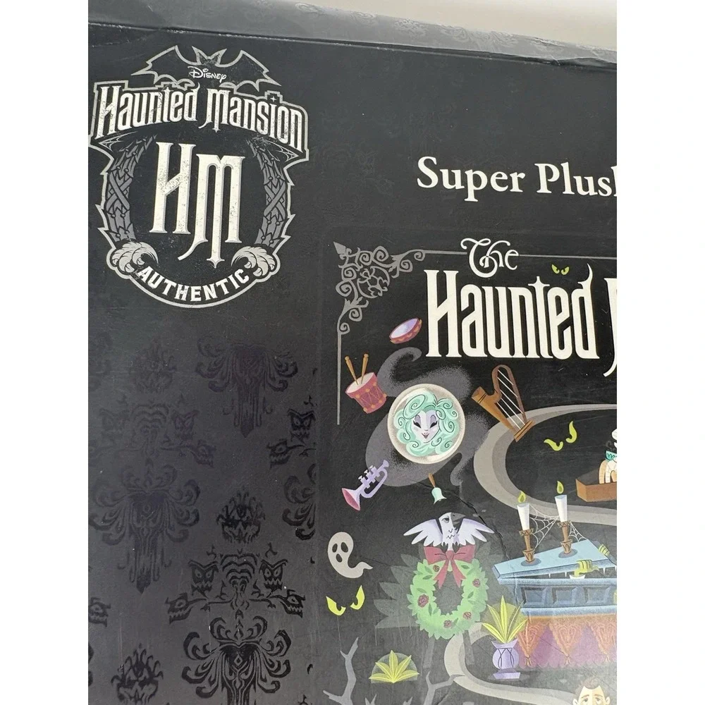 Disney Haunted Mansion Super Plush Throw Blanket 46x60 Spirit Halloween New NWT